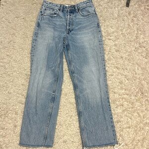 Light wash Zara jeans, size 4, lightly worn